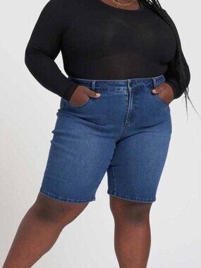 UNIVERSAL STANDARD Bae Denim Shorts Plus Size Jean Shorts